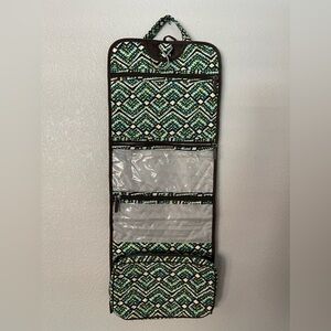 Vera Bradley Hanging Organizer Travel Cosmetics Toiletry Bag